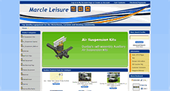 Desktop Screenshot of marcleleisure.co.uk